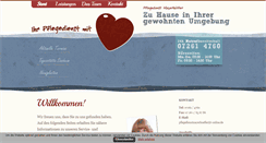 Desktop Screenshot of pflegedienst-sinsheim.de
